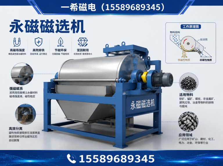 安丘市永磁磁选机展示图